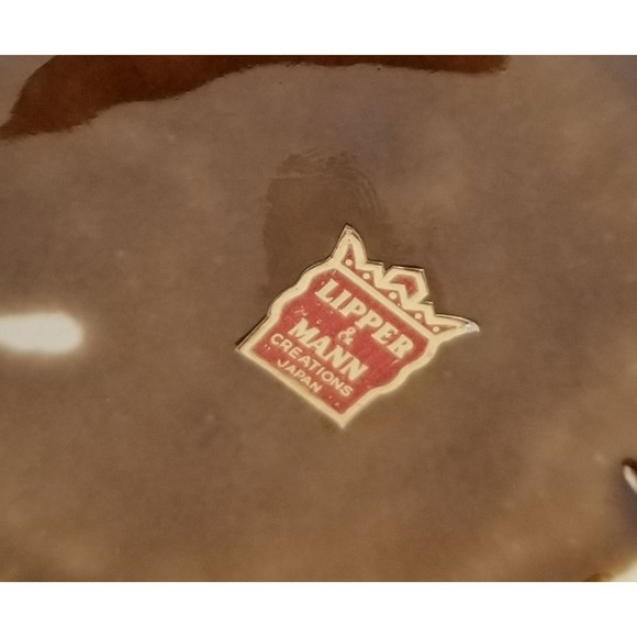 Vintage Lipper & Mann Peanuts MCM Handled Ceramic Basket Bucket NOS - Picture 9 of 9